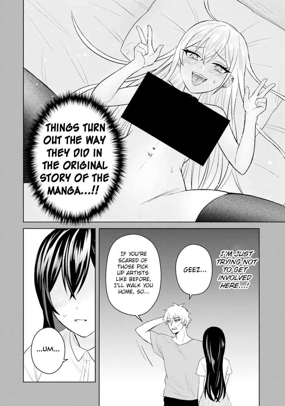 I was Reincarnated as the Scumbag from a Netorare Manga, But the Heroine is Coming on to Me, Chapter 3 image 02